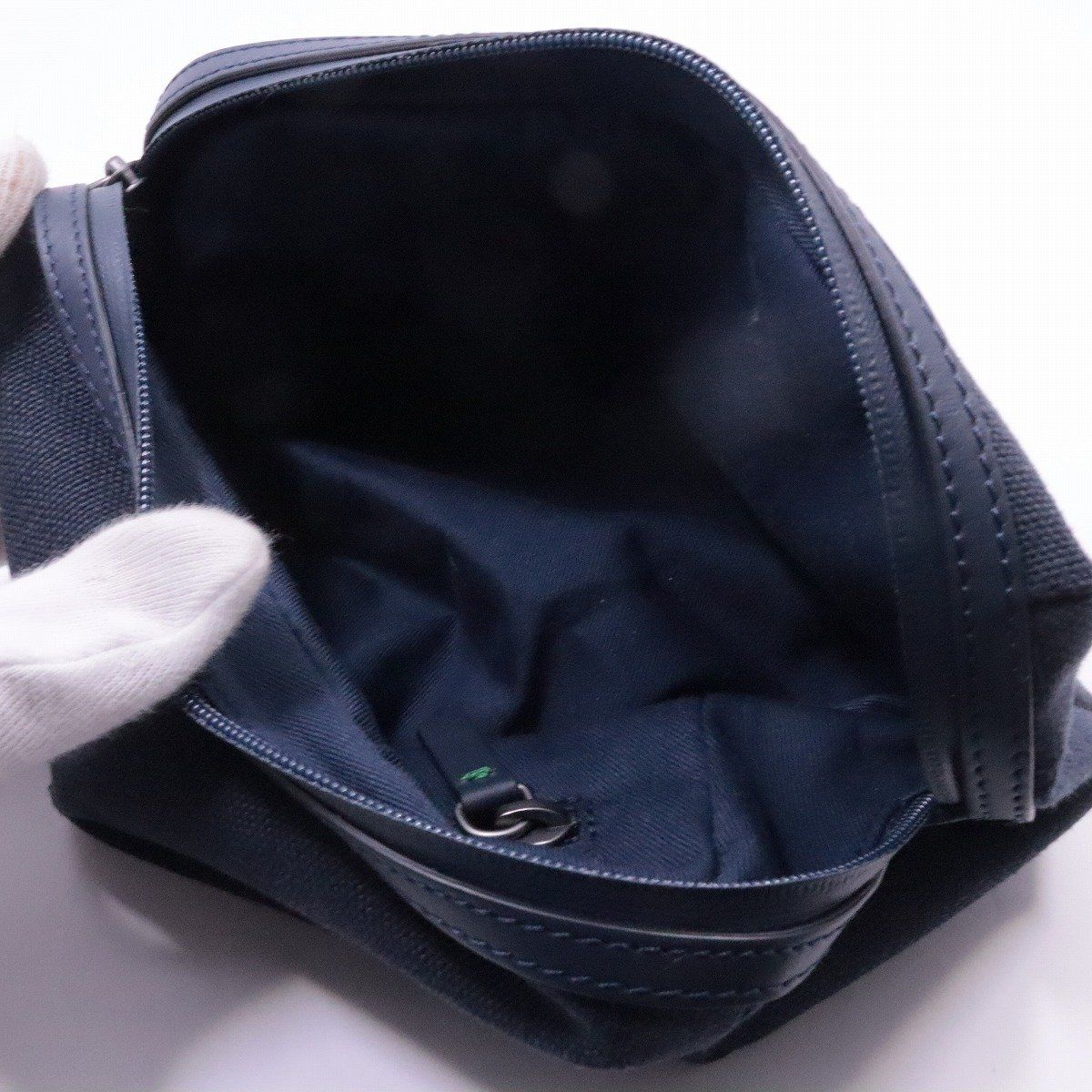 美品】ROLEX ロレックス ノベルティ ポーチ ネイビー ナイロン素材【い