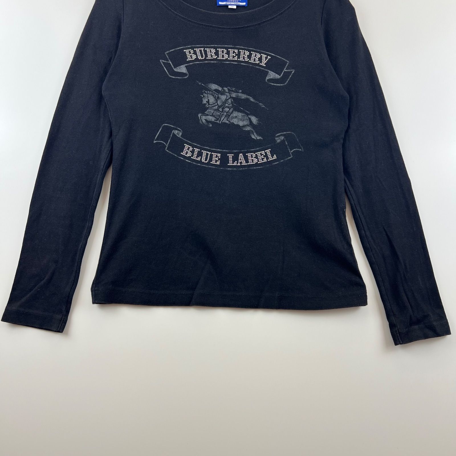 バーバリーブルーレーベルBURBERRY BLUE LABEL フロントロゴバック 