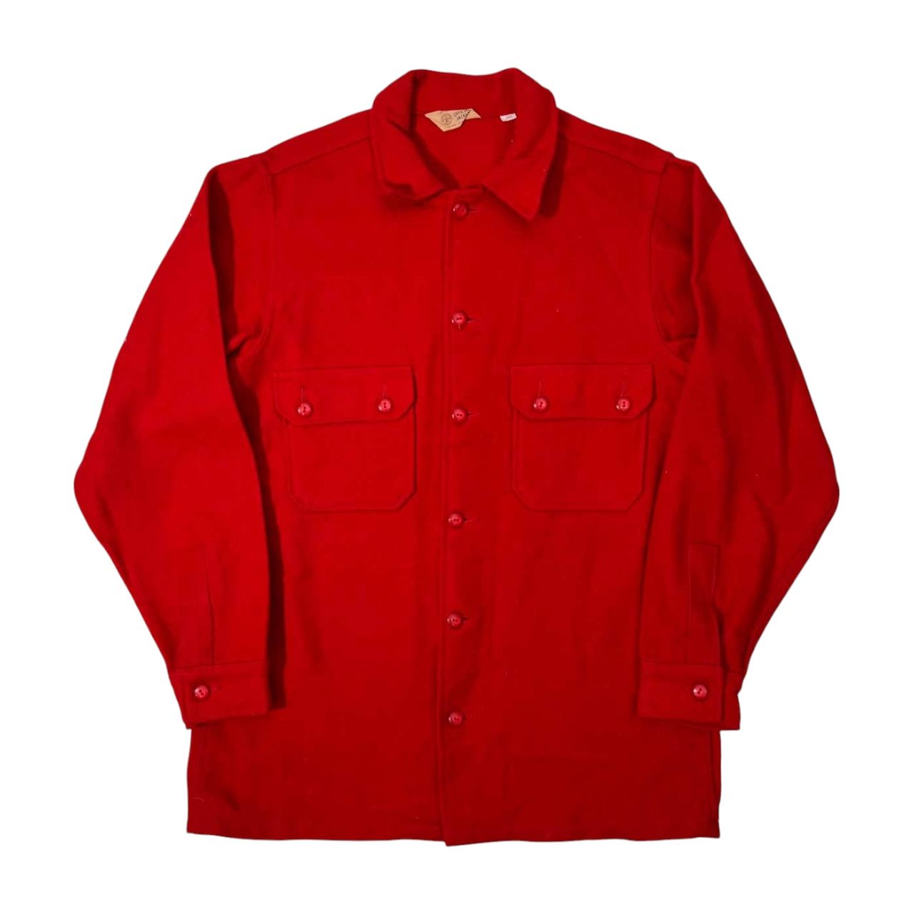 USA製 60s 70s Vintage ボーイスカウト ウール シャツ CPO ジャケット 
