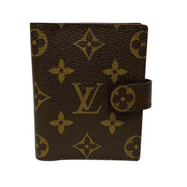 ルイヴィトン Louis Vuitton モノグラム アジェンダミニ R20007 手帳カバー カードケース ユニセックス