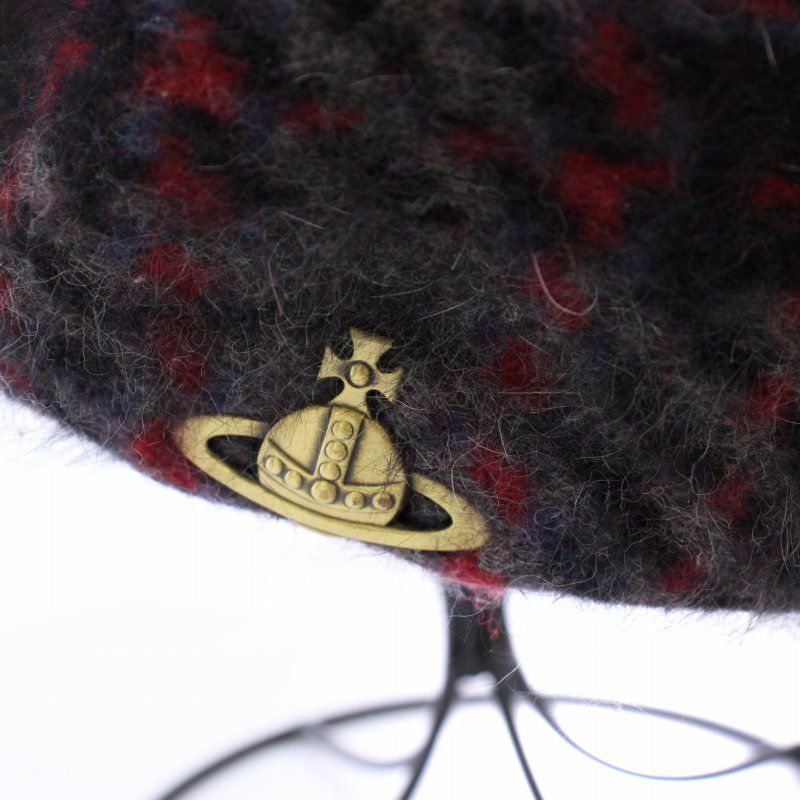 ヴィヴィアンウエストウッド Vivienne Westwood ベレー帽 アンゴラ