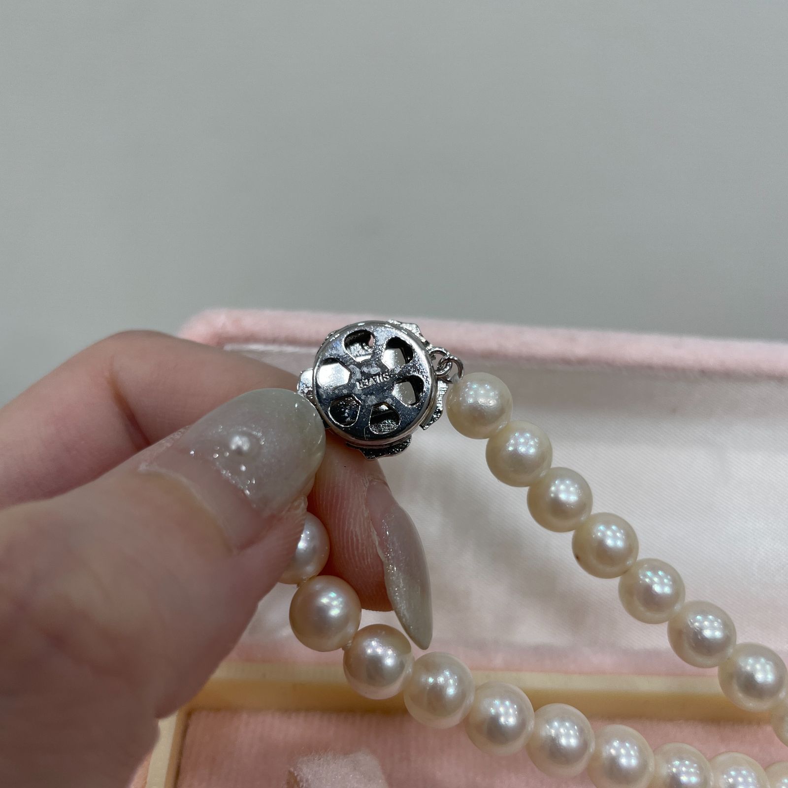 A最終処分価格【美品】WINK PEARL　ウインクパール　パールネックレス　真珠　アンティーク　ヴィンテージ　高級感　結婚式　入学式　卒業式　パーティ