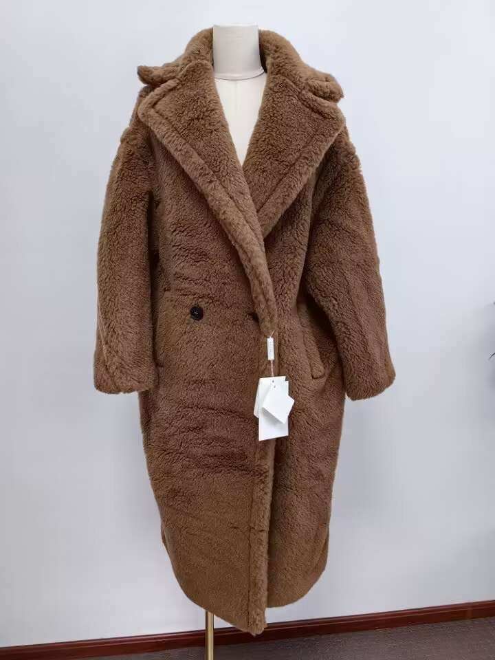 極美品 Max Mara マックスマーラ テディベアコート キャメル xs