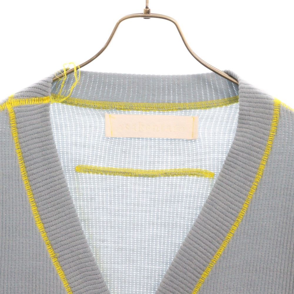 osakentaro (オサケンタロウ) スナップボタン フリンジ ニット osakentaro (オサケンタロウ) スナップボタン フリンジ ニット