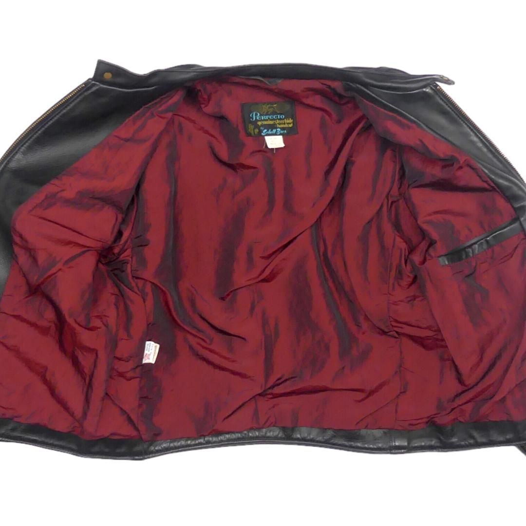 Schott ショット ライダースジャケット シングル 641XX 黒JJ681