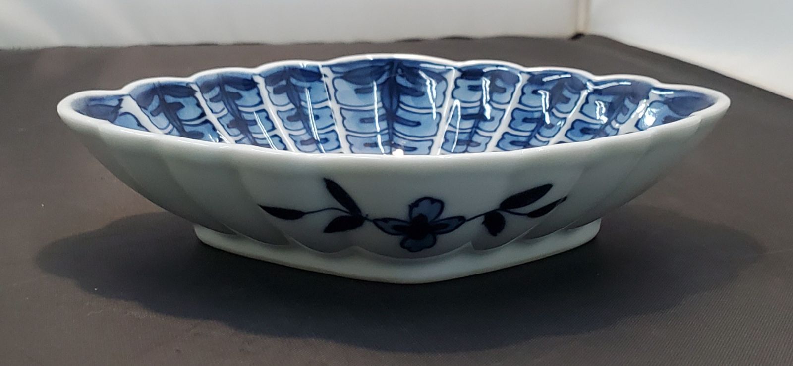 源右衛門作　染付藤絵　五客 源右衛門 染付藤絵 香物皿 5客 - メルカリ