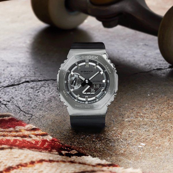 ★G-SHOCK メタルカシオーク CASIO 限定モデル GM-2100-1A GM-2100-1AJF | CASIO