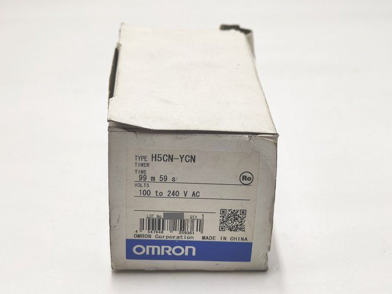 箱よごれいたみあり 未使用 オムロン H5CN-YCN 100 to 240 V AC OMRON