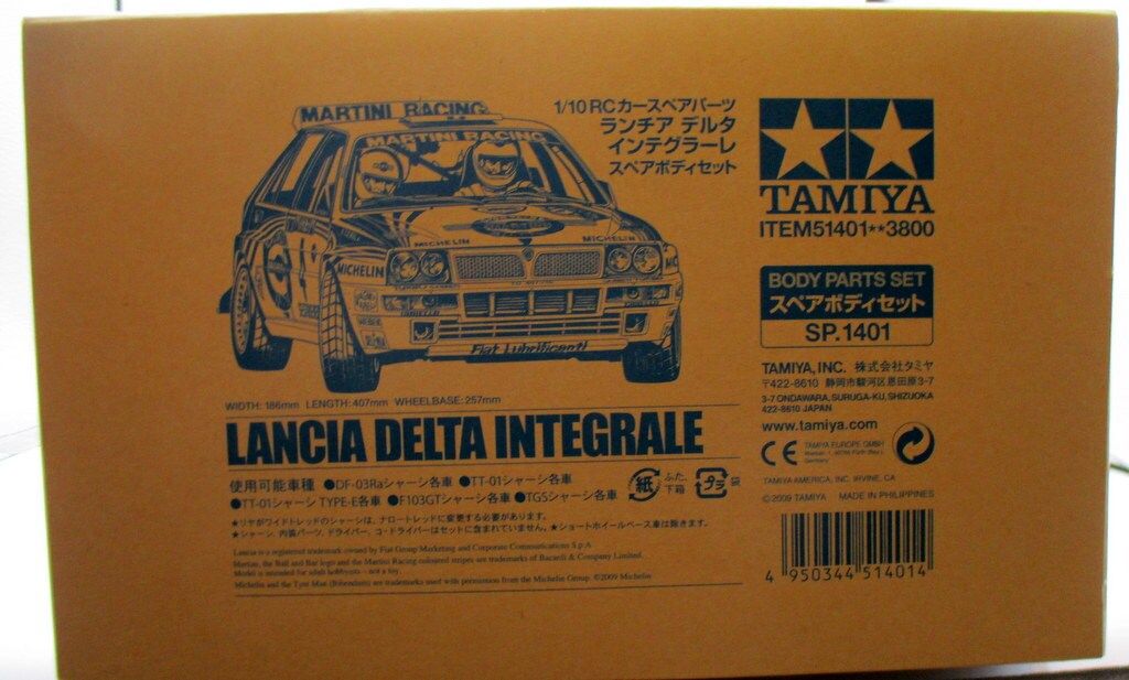 タミヤ 1/10RCカースペアパーツ ランチア デルタ インテグラーレ