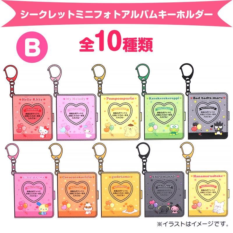 サンリオキャラクターズ シークレットミニフォトアルバム