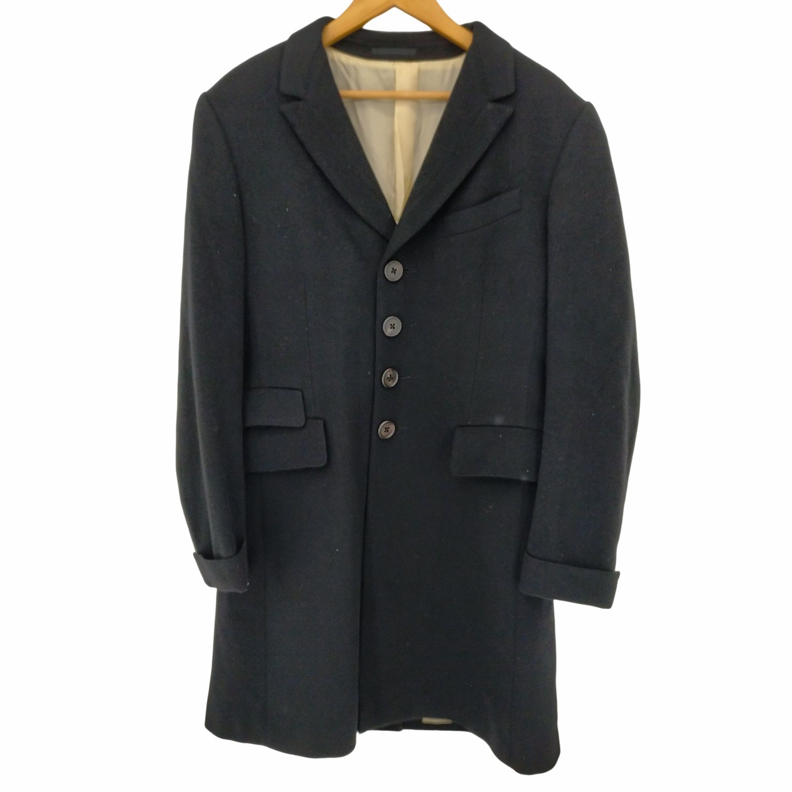 【極美品】ポールスミス　カシミア混　チェスターコート　コート ポールスミス Paul Smith カシミア混 チェスターコート メンズ L