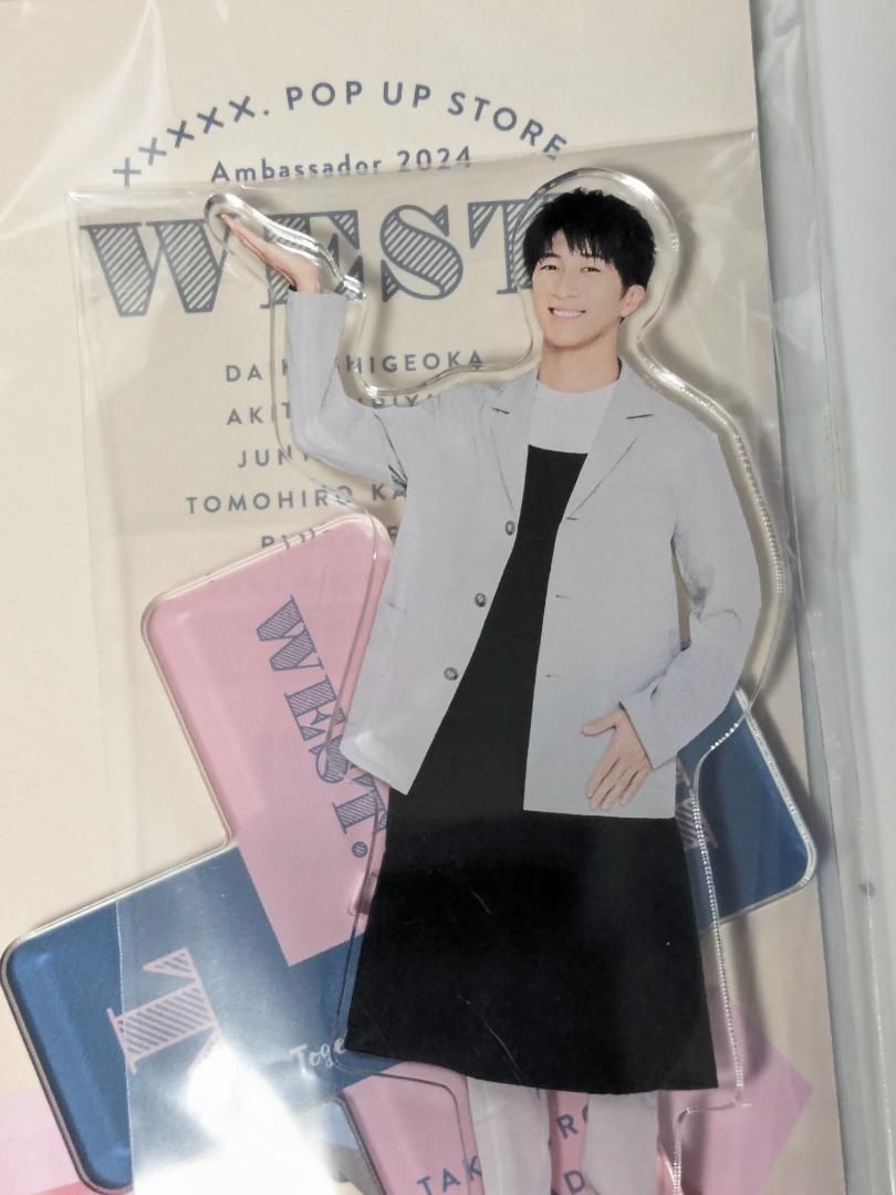 WEST.アクリルスタンド 3点セット M109899305オンライン