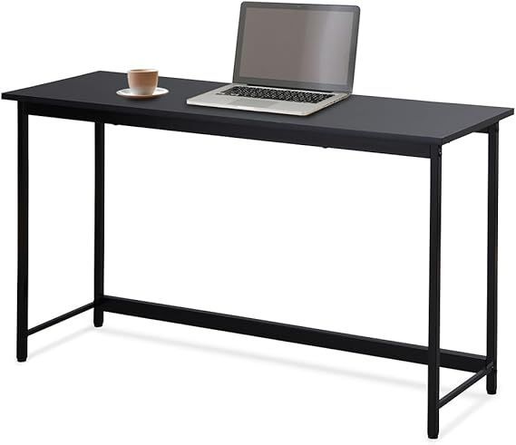 【在庫処分】【組立簡単】アイリスオーヤマ 机 デスク パソコンデスク pcデスク シンプル 幅120cm 奥行40cm ブラック×ブラック ベーシックデスク 勉強机 ワークデスク 120×40 BDK-1240