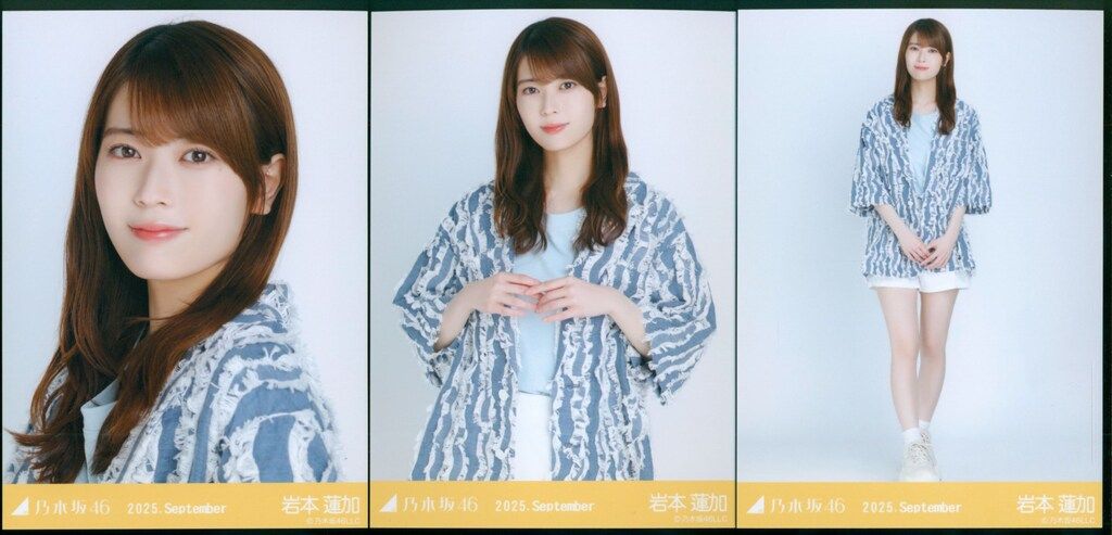 乃木坂46 生写真 2025 September サマージャケット まとめ売り 乃木坂46 会場限定生写真 岩本蓮加 2025.September サマー