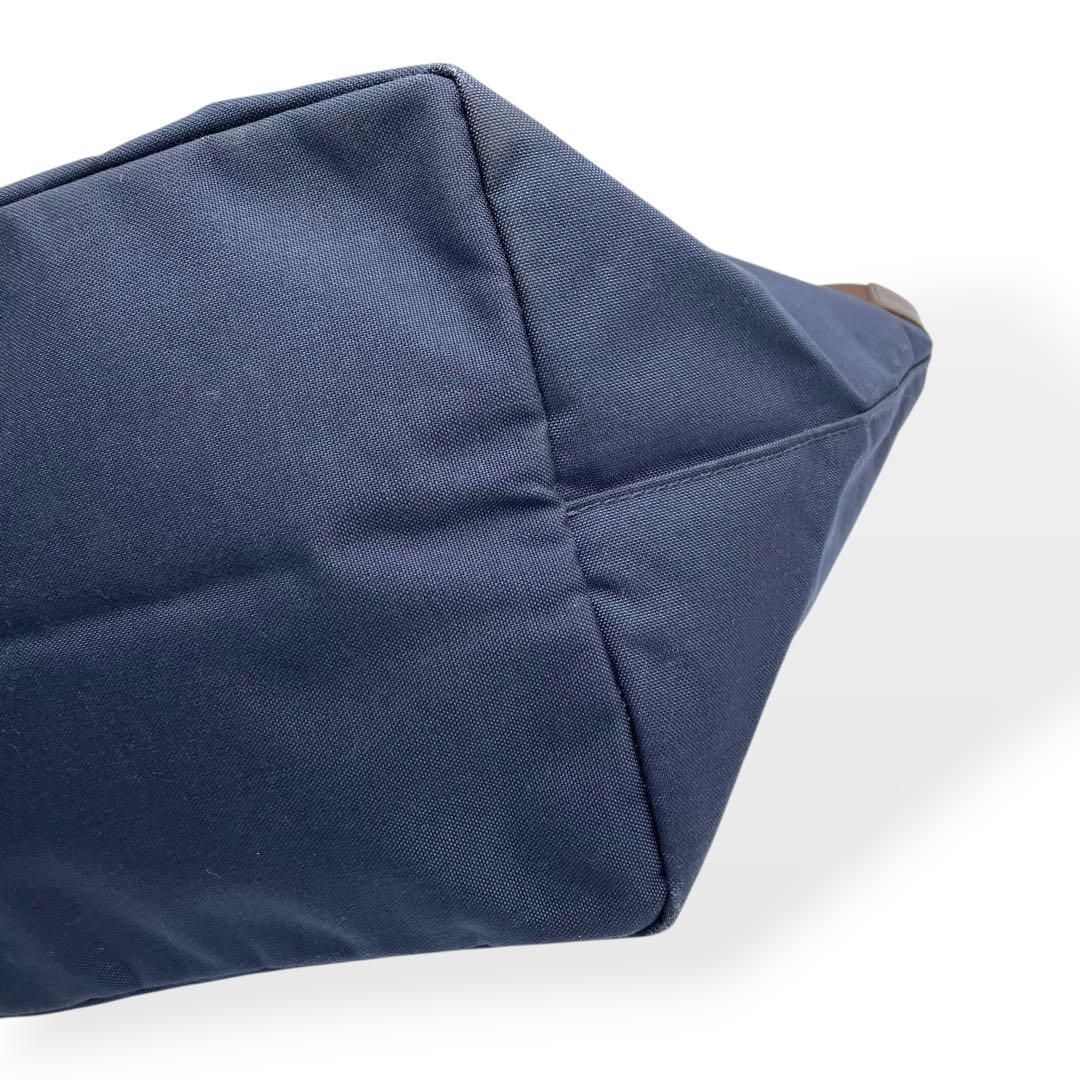 極美品 Herve Chapelier 707C トートバッグ 舟形 ネイビー - メルカリ