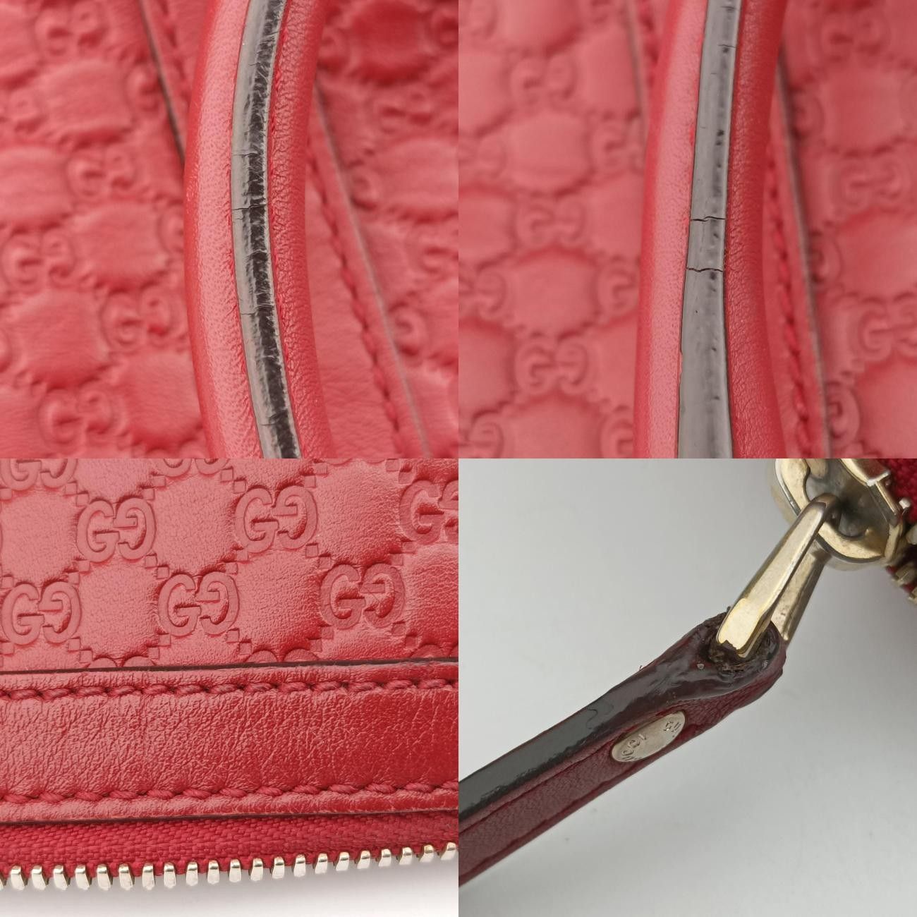 グッチGucciマイクログッチシマレッドレザー449654G023244732