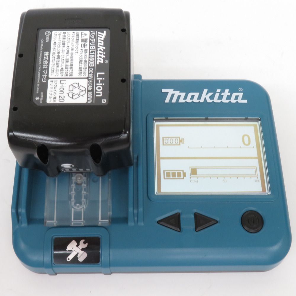 makita マキタ 18V 6.0Ah Li-ionバッテリ 残量表示付 雪マーク付 充電 