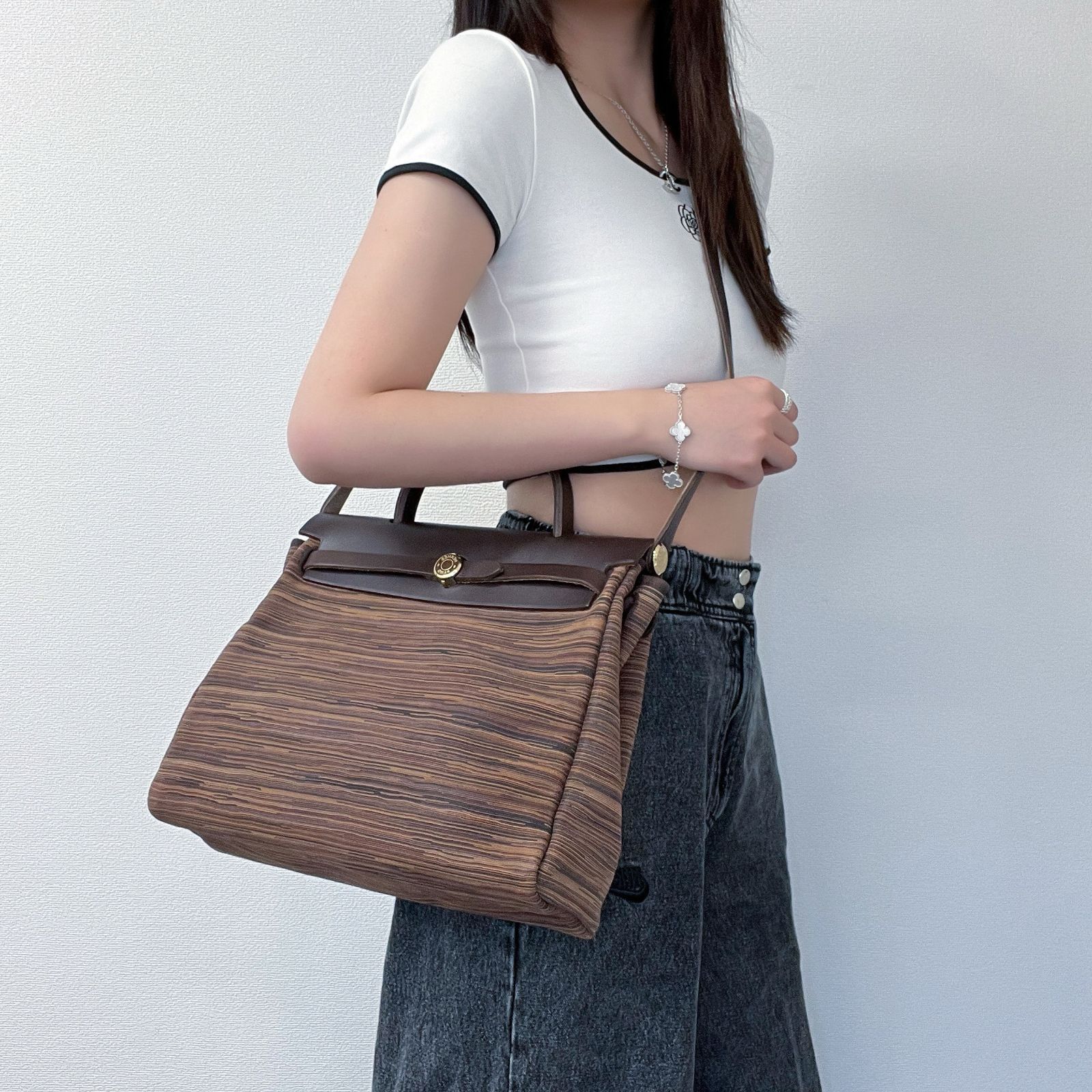 HERMES エルメス エールバッグPM ショルダーバッグ マルチカラー