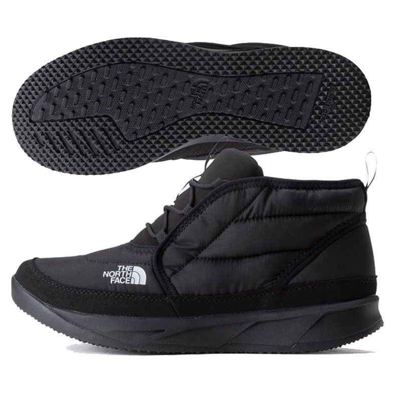 ザ ノース フェイス THE NORTH FACE ヌプシ チャッカ ウォータープルーフ 3 ショートブーツ ブーツ 25FW NF52573 KK TNFブラック