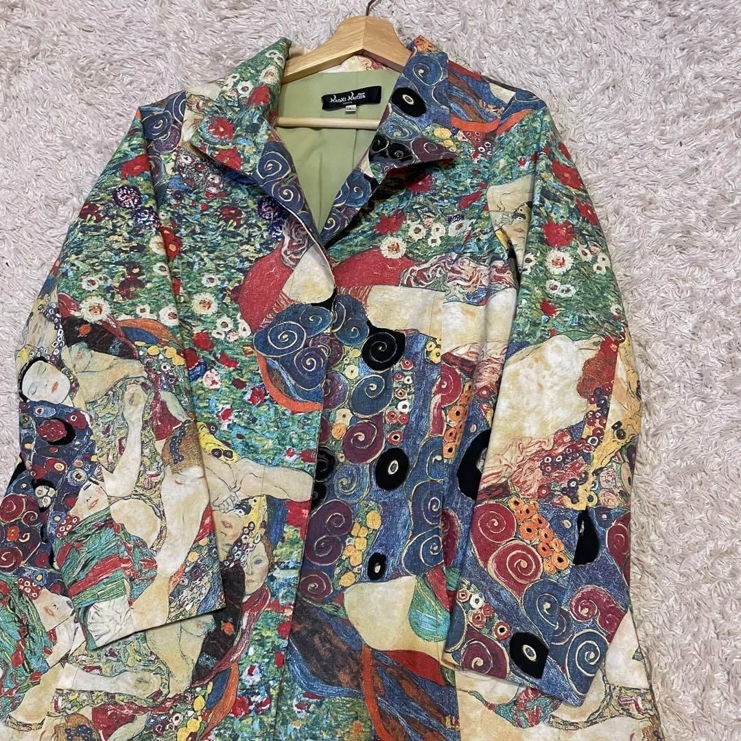 Naoki Narita 成田直樹 コート 総柄 レディースL