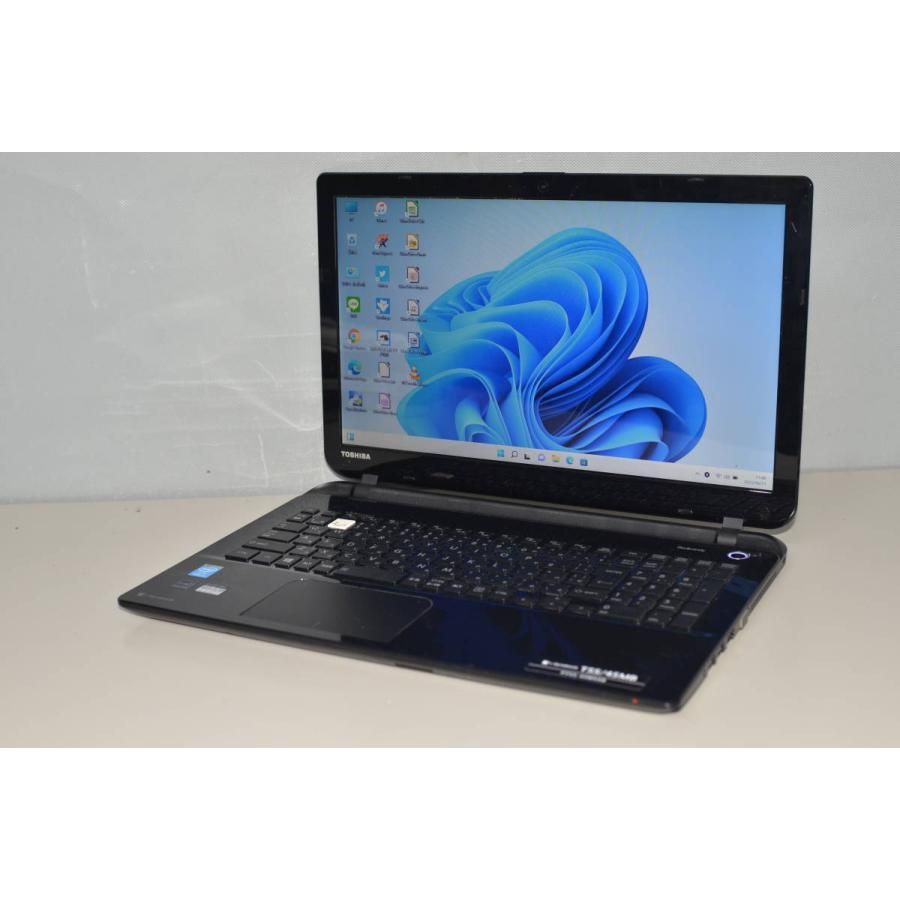中古良品ノートパソコン 東芝 T45/EG Windows11+office 爆速SSD240GB