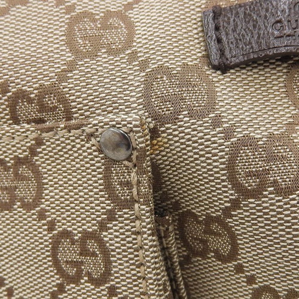 【本物保証】 超美品 グッチ GUCCI GGキャンバス ロゴ ワンショルダーバッグ 114266 2123 ベージュ ブラウン 本物保証】 超美品 グッチ GUCCI GGキャンバス ロゴ ワンショルダー