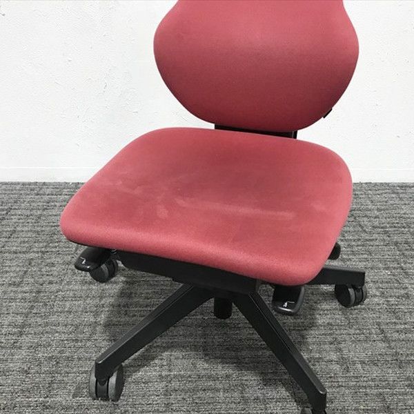 オフィスチェア カシコ シェルタイプ イトーキ ラズベリーレッド