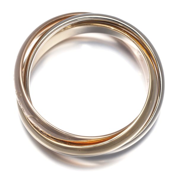 トリニティリング スリーカラー クラシック Cartier - カルティエ トリニティリング スリーカラー