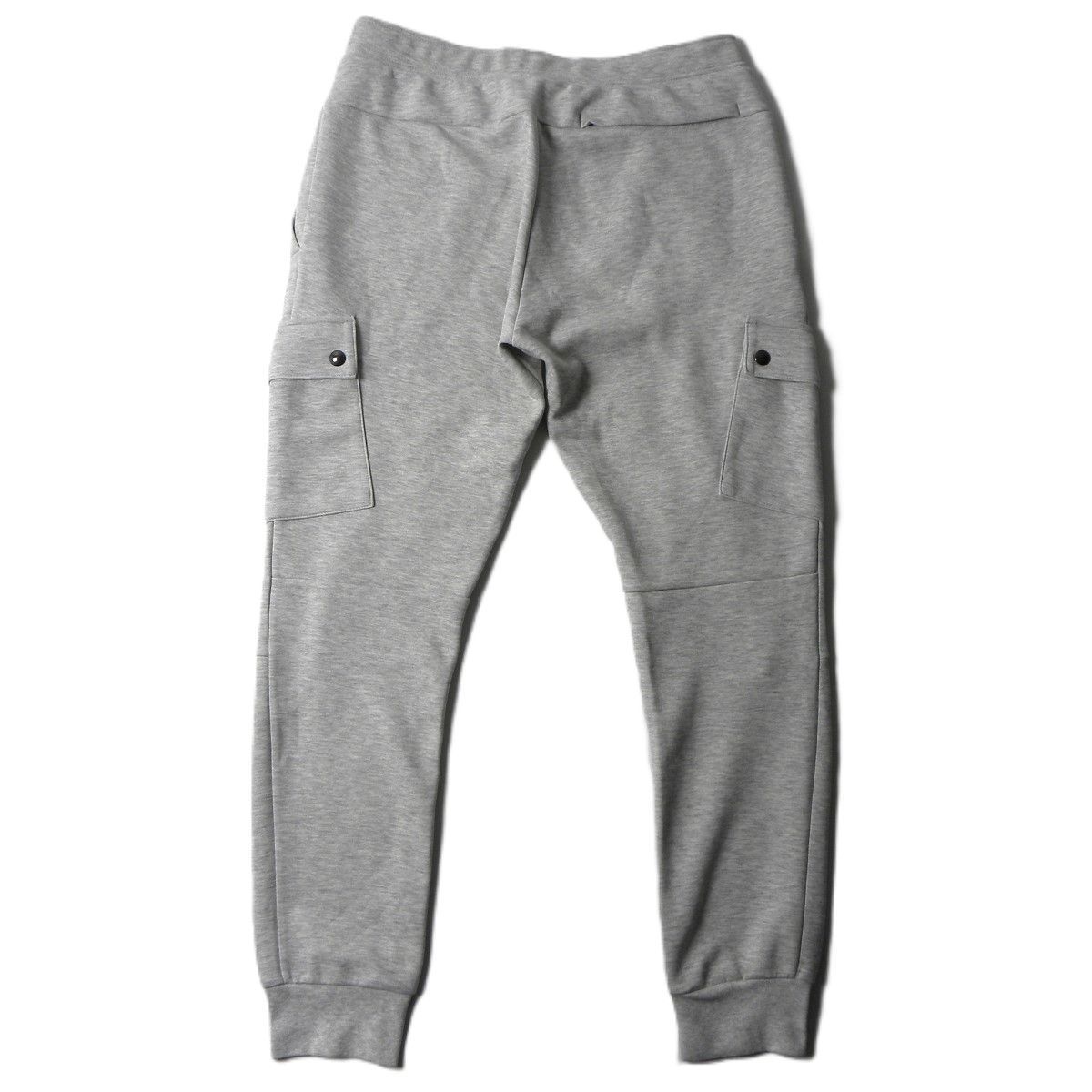 スウェットカーゴパンツ POLO RALPH LAUREN ポロラルフローレン ダブルニットジョガーパンツ ポニー刺繍 ヘザーグレー S 正規 程度良好