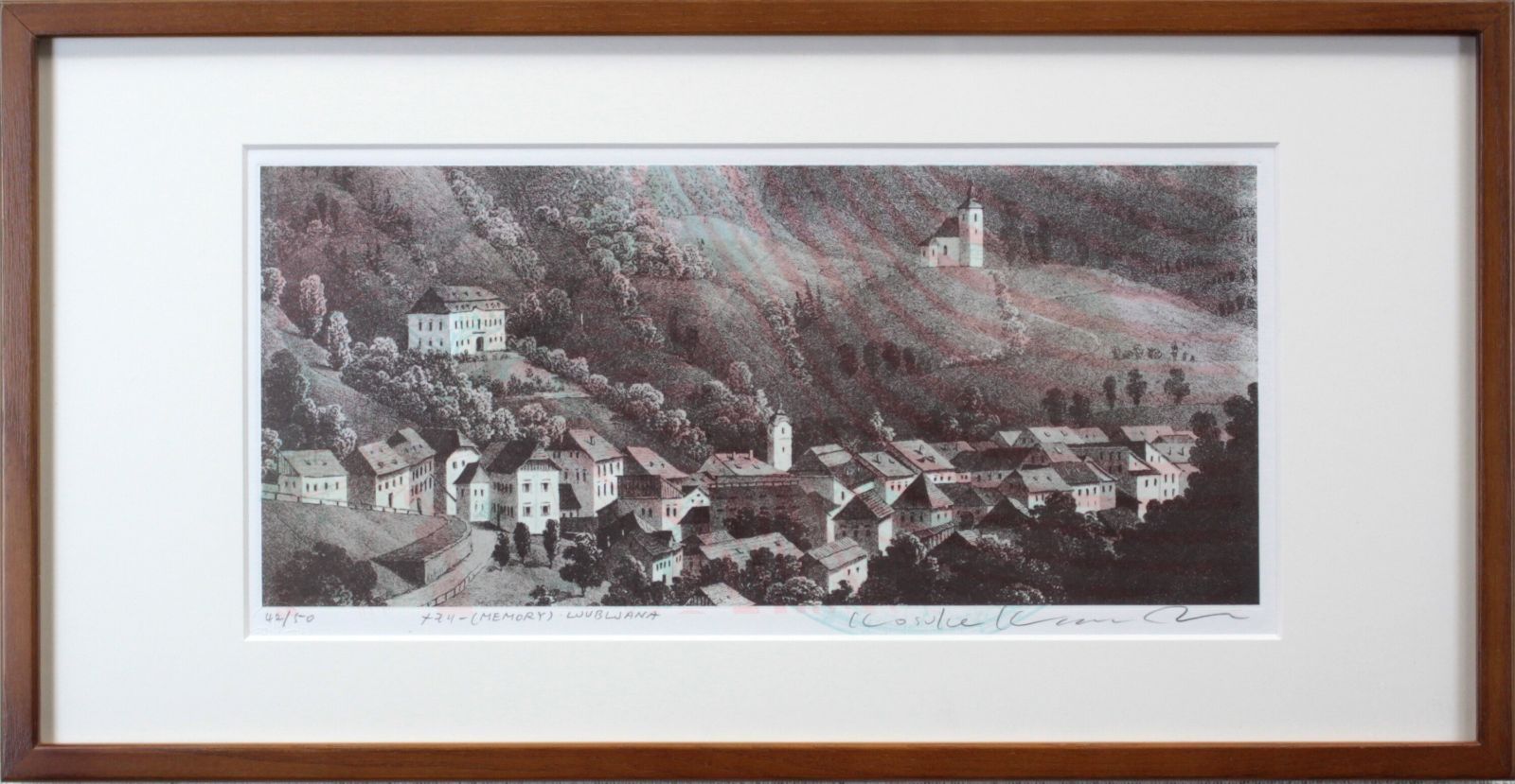 木村光佑『メモリー LJUBLJANA』リトグラフ【真作保証】 絵画 木村光佑『メモリー LJUBLJANA』リトグラフ【真作保証】 絵画