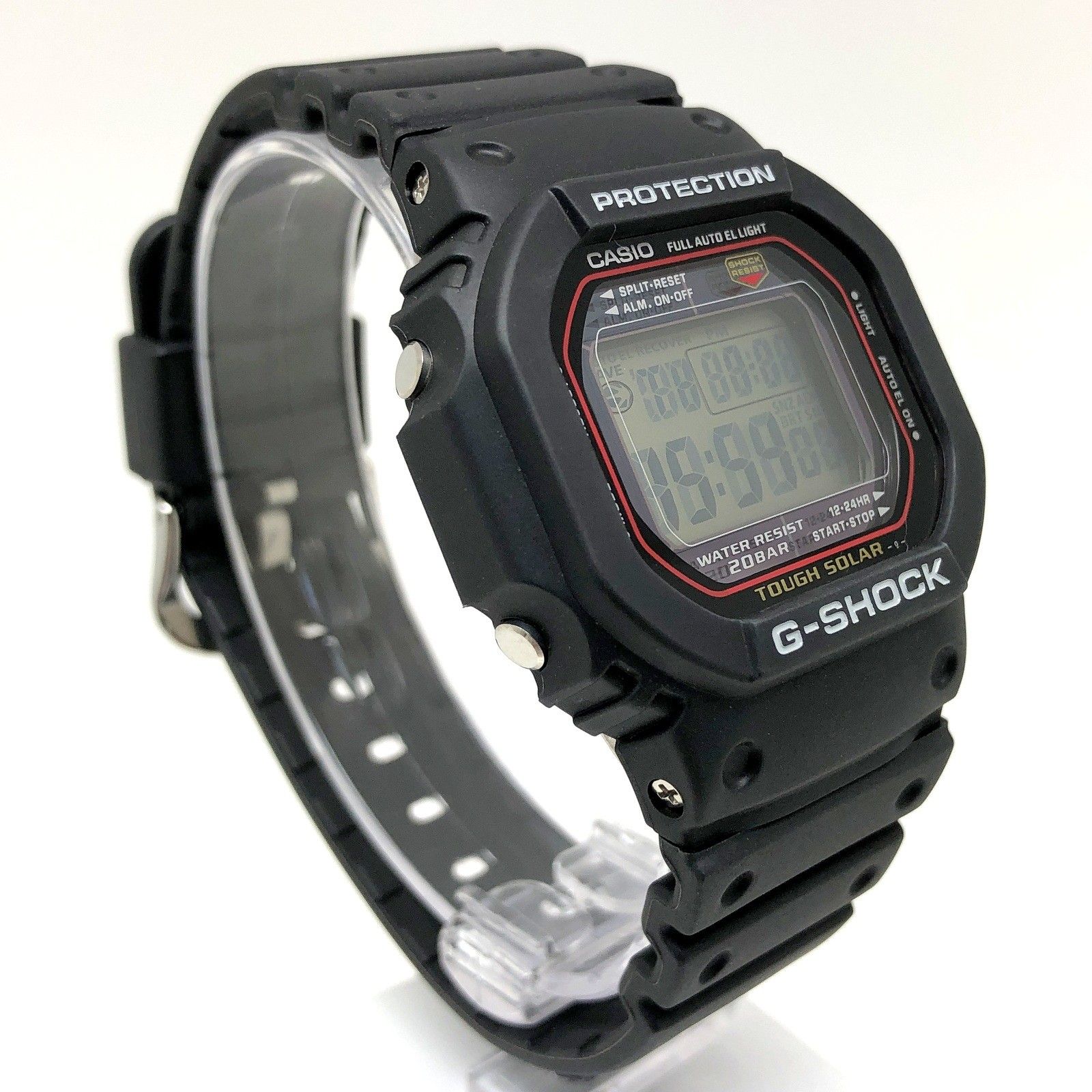 未使用に近い美品❗️CASIO・G-SHOCK・Gー5600E・タフソーラー G-SHOCK - カシオ G-5600E Gショック タフソーラー 黒の通販 by
