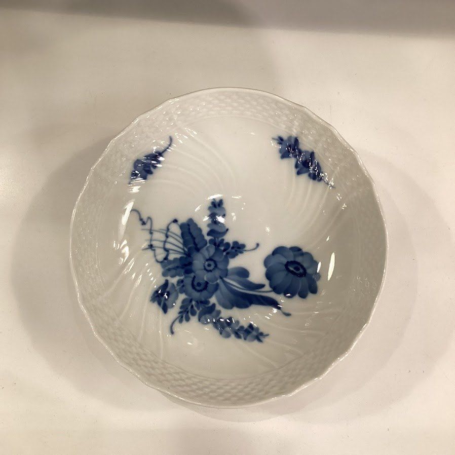 Vintage Royal Copenhagen Blue Flower Curves Stand Dish SKLAD-KIRPICHA_RU