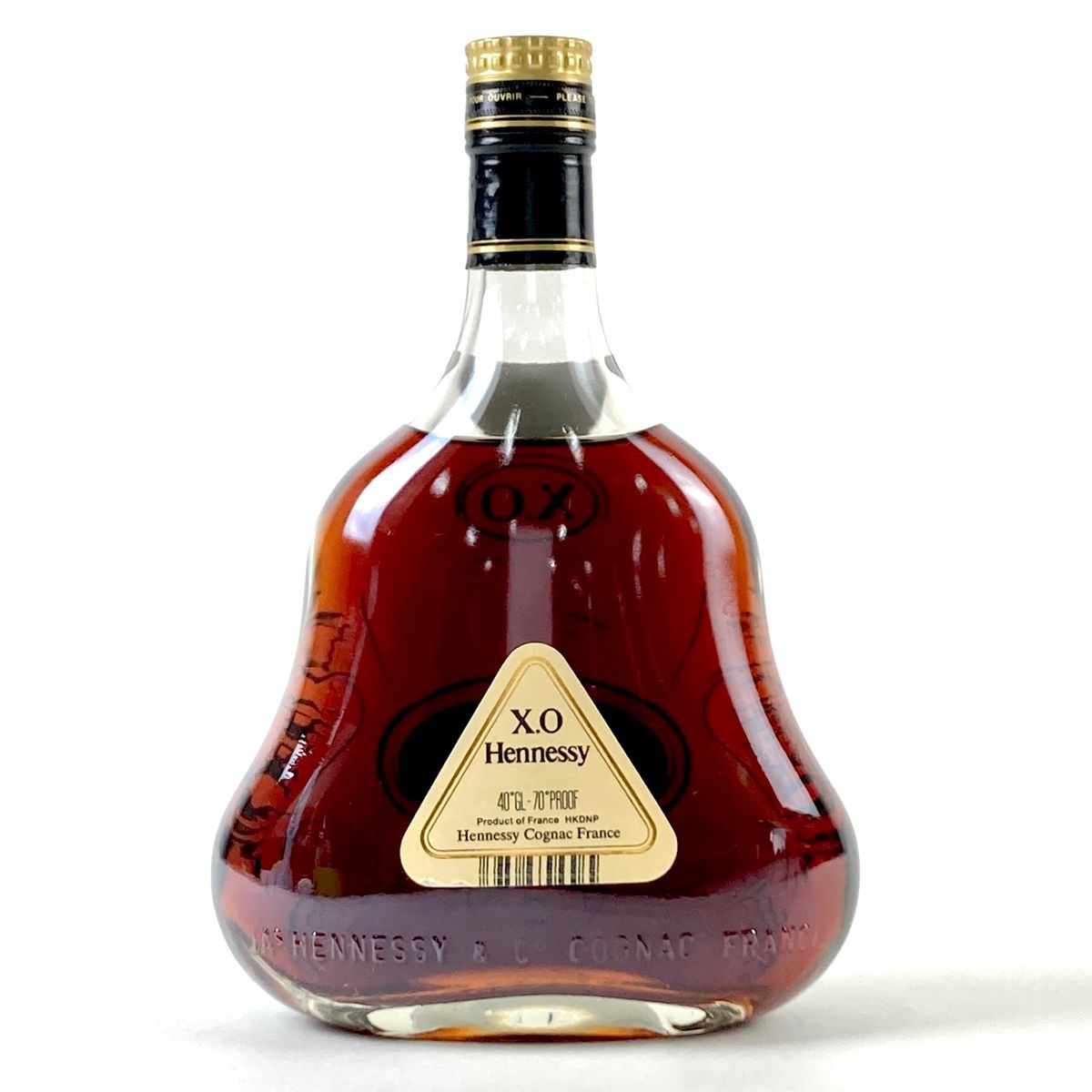 ヘネシー Hennessy XO 金キャップ クリアボトル 700ml ブランデー コニャック 【古酒】 - メルカリ