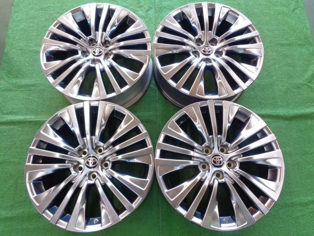 80 後期 ハリアー Zグレード 　PCD 114.3　7J　+35　トヨタ 80 後期 ハリアー Zグレード PCD 114.3 7J +35 トヨタ 80ハリアー 19