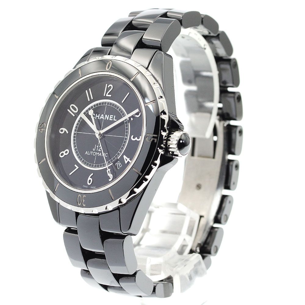 シャネル CHANEL H2980 J12 42MM ブラックセラミック 自動巻き メンズ_