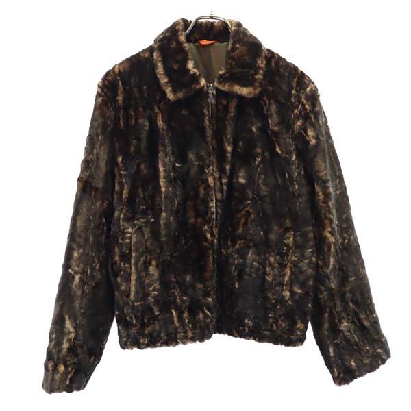 ポールスミス フェイクファー ジャケット M 黒系 Paul Smith メンズ