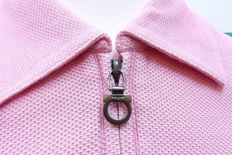 美品 Salvatore Ferragamo ガンチーニロゴ 半袖ポロシャツ S 楽天市場】Ferragamo フェラガモ（ポロシャツ｜トップス