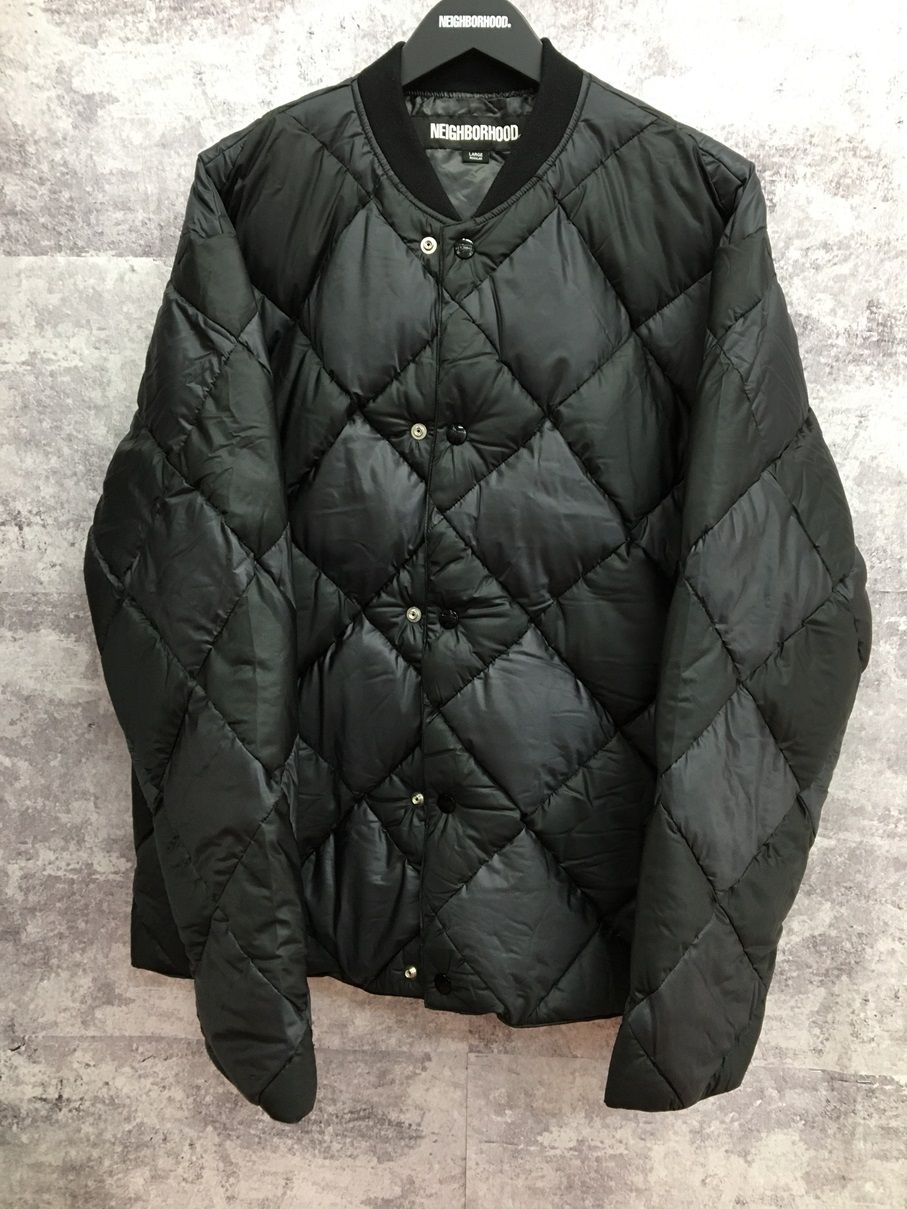 NEIGHBORHOOD CHECKER DOWN JACKET 23AW ネイバーフッド チェッカー