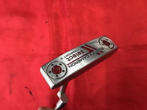 タイトリスト SCOTTY CAMERON select NEWPORT 2 2014 34インチ パター PT スチール フレックスその他 メンズ 男性用 右利き 右用 Cランク ゴルフクラブ
