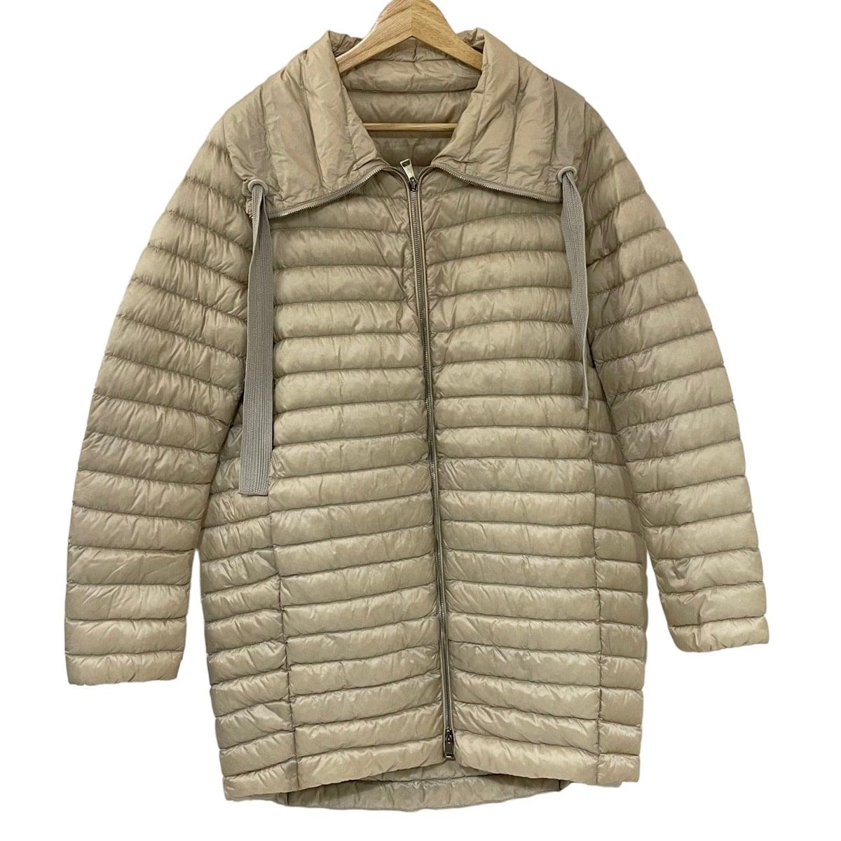MONCLER モンクレール ダウンコート サイズ2 M レディース CITRINELLE ベージュ 長袖|ジップアップ|秋|冬