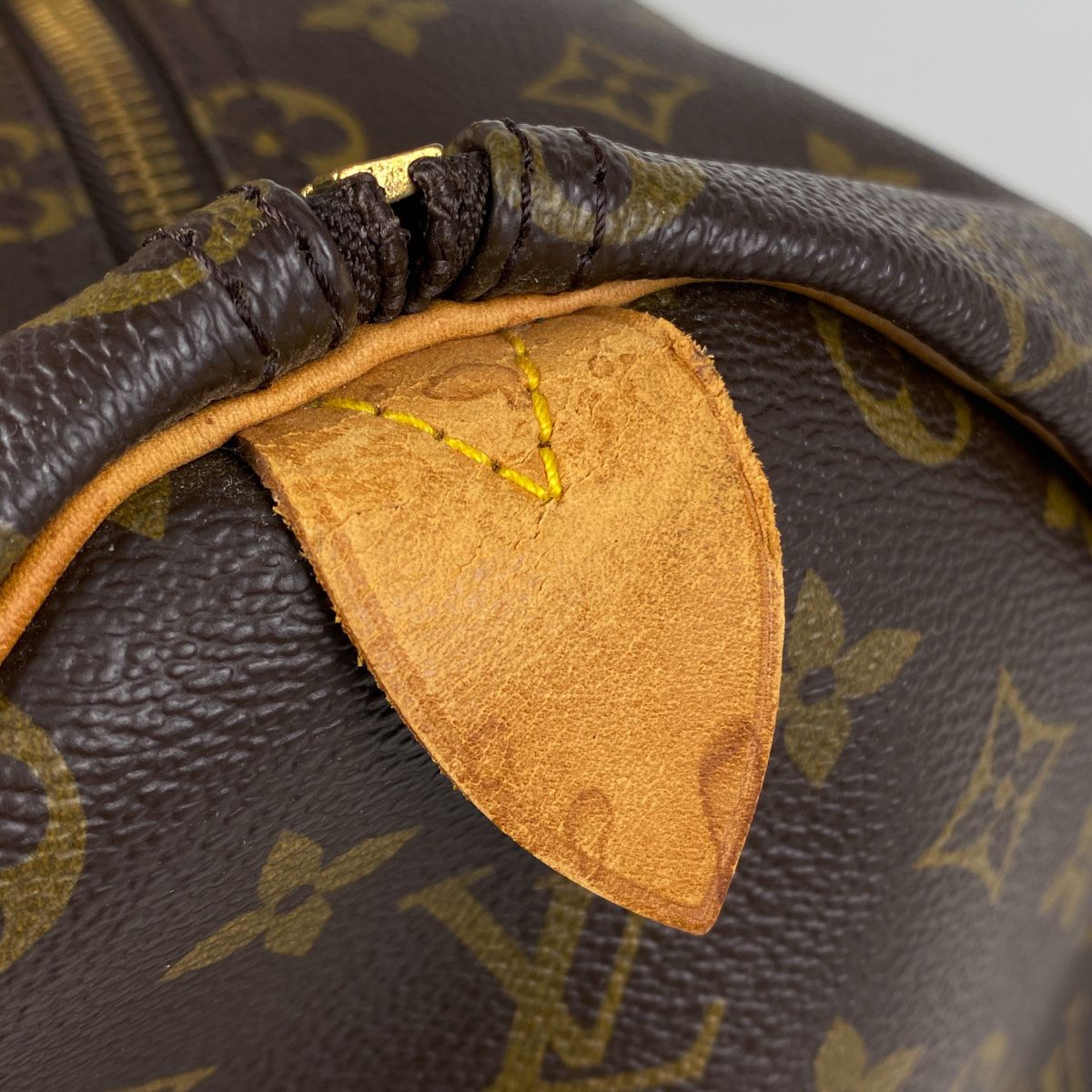Louis Vuitton キーポル50 M41426 モノグラム ボストンバッグ ブラウン