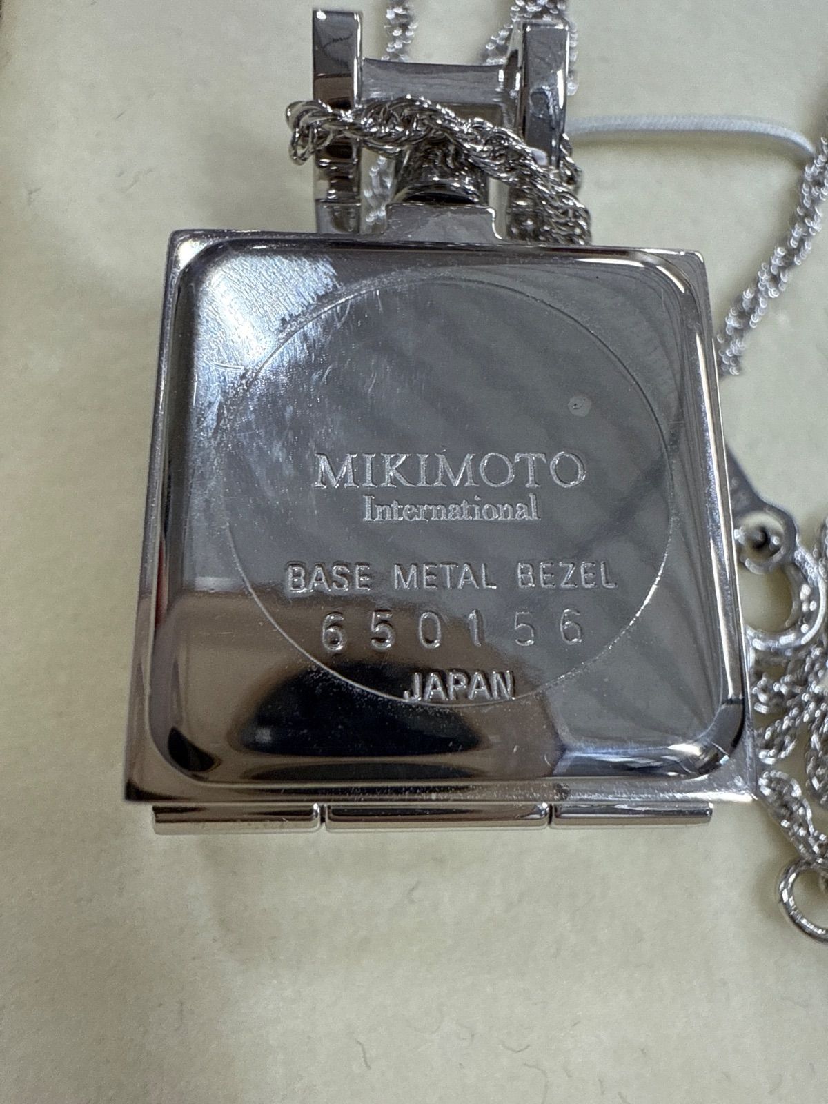 【稼動】MIKIMOTO インターナショナル 7Pパール ペンダントウォッチ 楽天市場】【ウォッチ】MIKIMOTO ミキモト インターナショナル