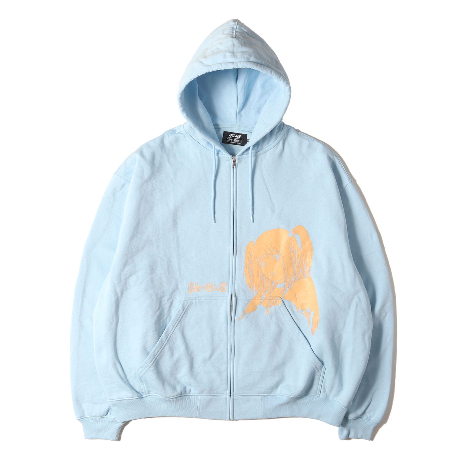 新品同様】PALACE パレス パーカー スカイラインブルー サイズ