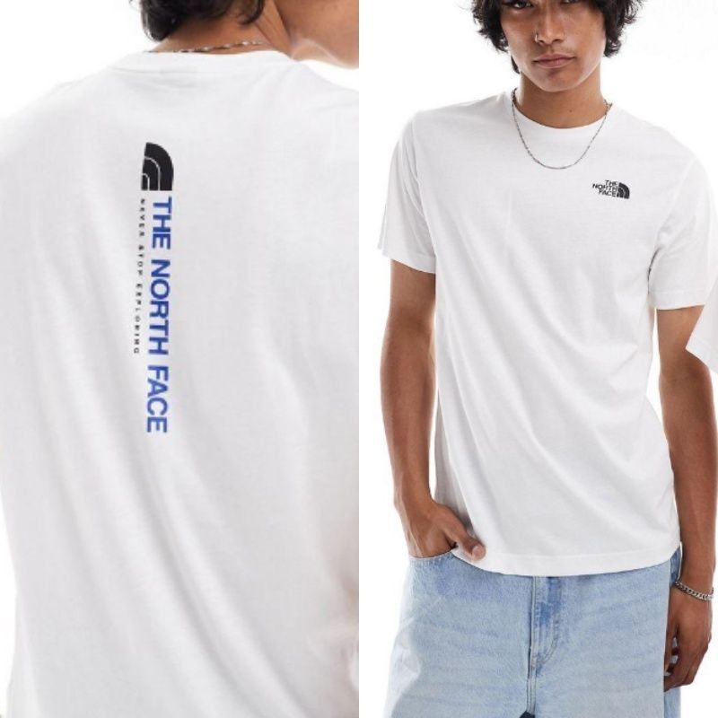 The North Face】バーティカル NSE バック プリント T シャツ
