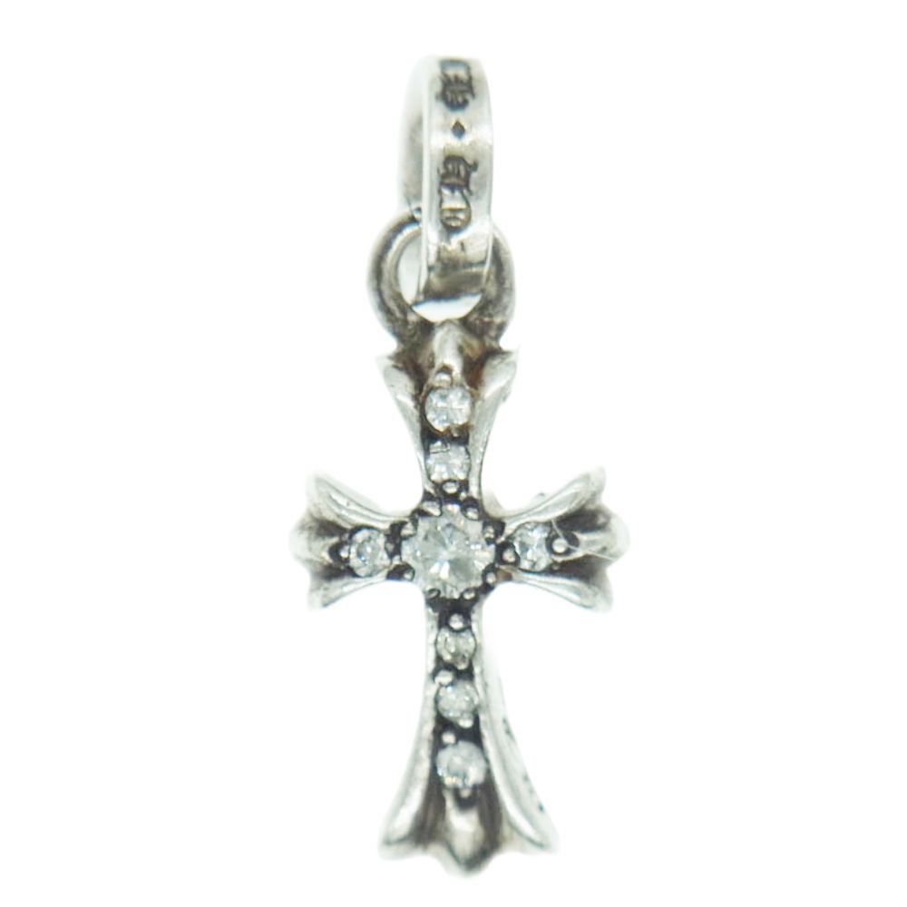 CHROME HEARTS クロムハーツ 原本無 CRS BBYFAT P DMND ベイビーファット チャーム アフターパヴェダイヤ ペンダントトップ シルバー系
