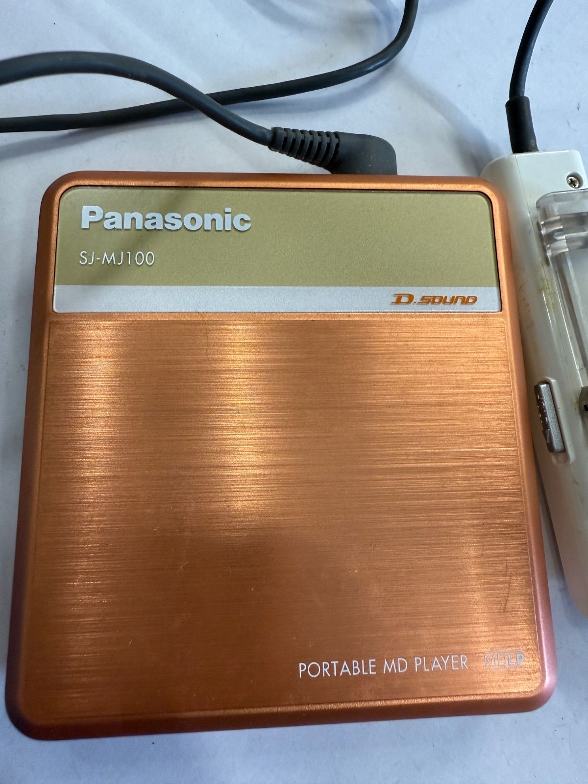 パナソニック MDウォークマン MDプレーヤー SJ-MJ100 動作確認済 パナソニック MDウォークマン MDプレーヤー SJ-MJ100 動作確認済