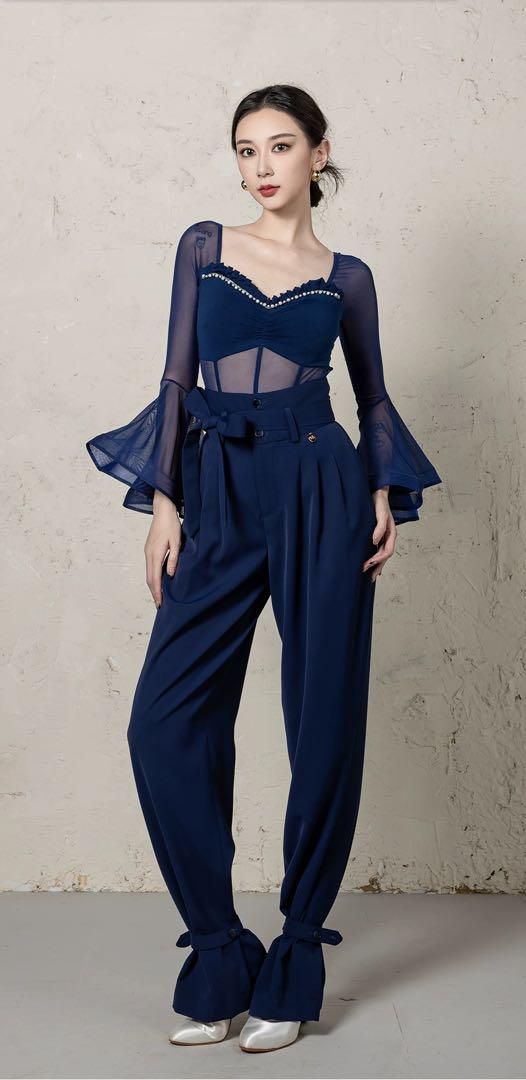 ♥ 人気のシンプル練習着♪絞れる裾のパンツ