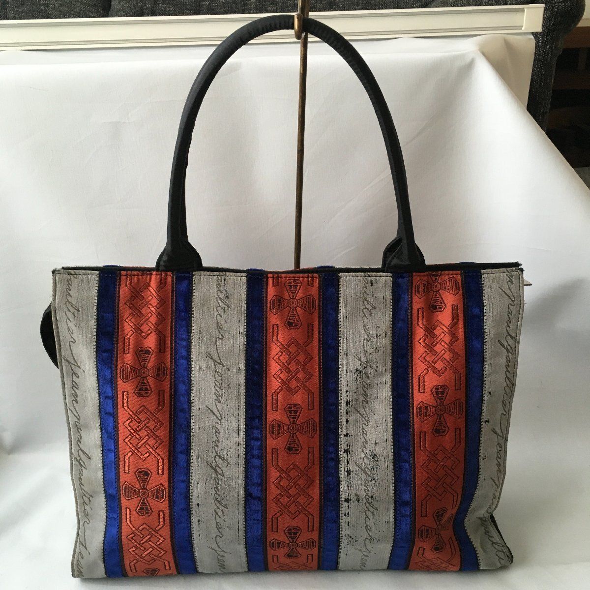 jean paul gaultier トートバッグ　ゴルチエ　 おまけ有り jean paul gaultier トートバッグ ゴルチエ おまけ有り - メルカリ