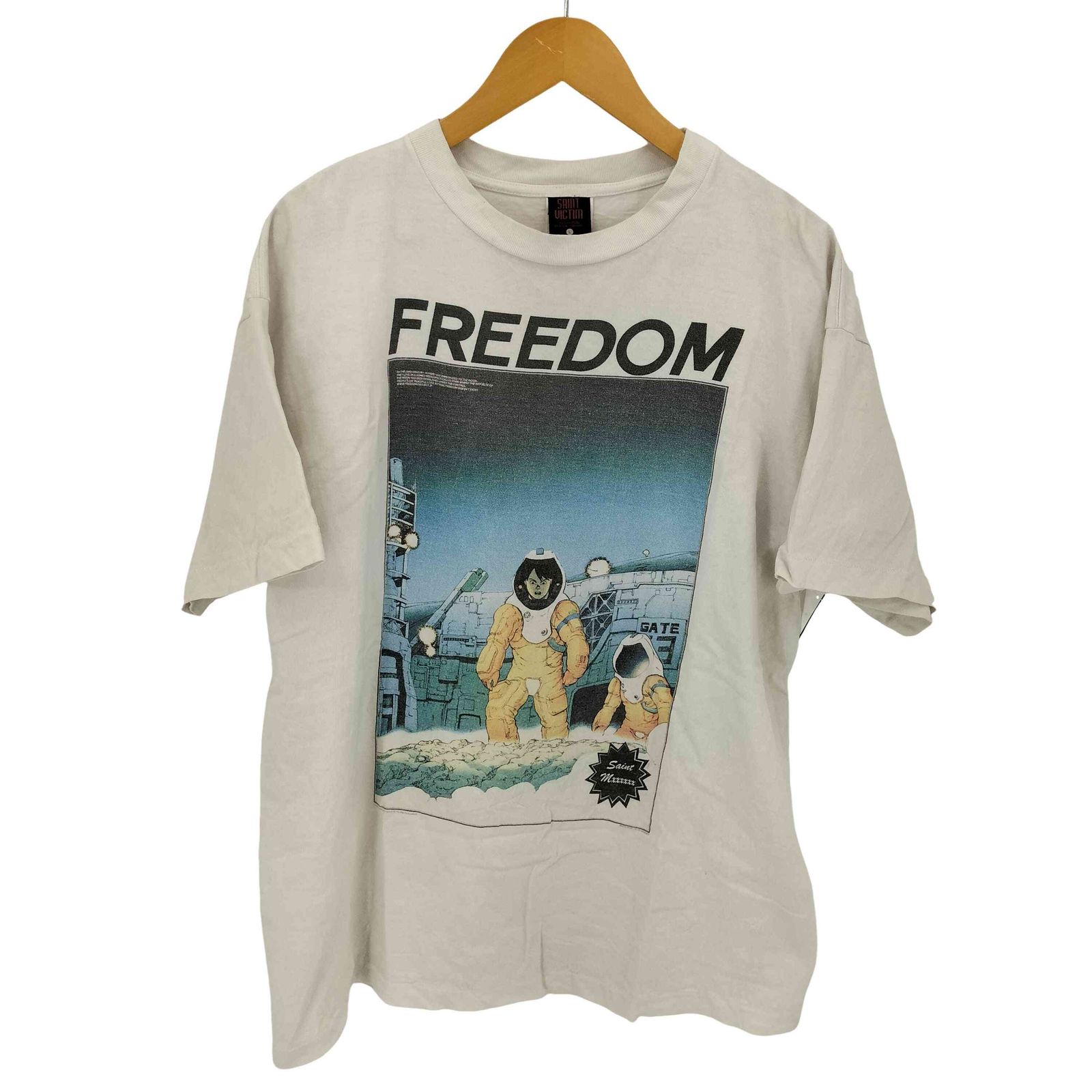 セントマイケル SAINT MICHAEL 24SS FD_SS TEE/ASTRO/WHITE メンズ JPN：L 