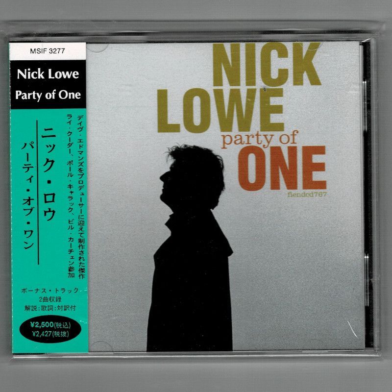 【輸入盤国内仕様中古CD】ニック・ロウ / パーティ・オブ・ワン [MSIF-3277] NICK LOWE / PARTY OF ONE